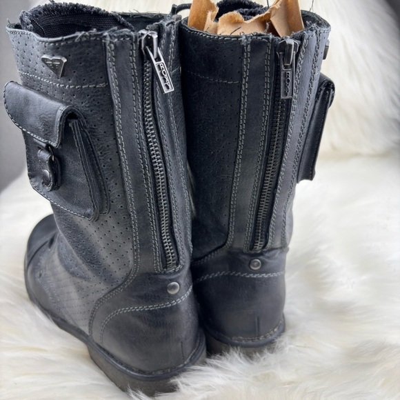 ROXY SEATTLE LACE UP COMBAT BOOTS SIZE 8.5 WOMANS - Picture 3 of 11